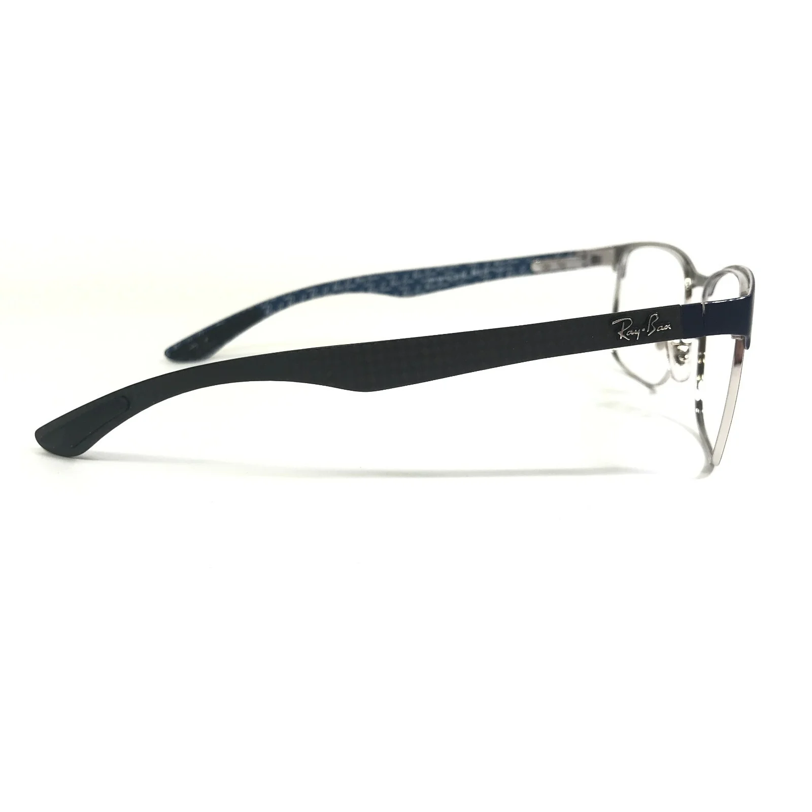 Ray Ban RB8416 3016 Blue Carbon Fiber Eyeglasses Frame 53-17 145 No Nose Pad 4