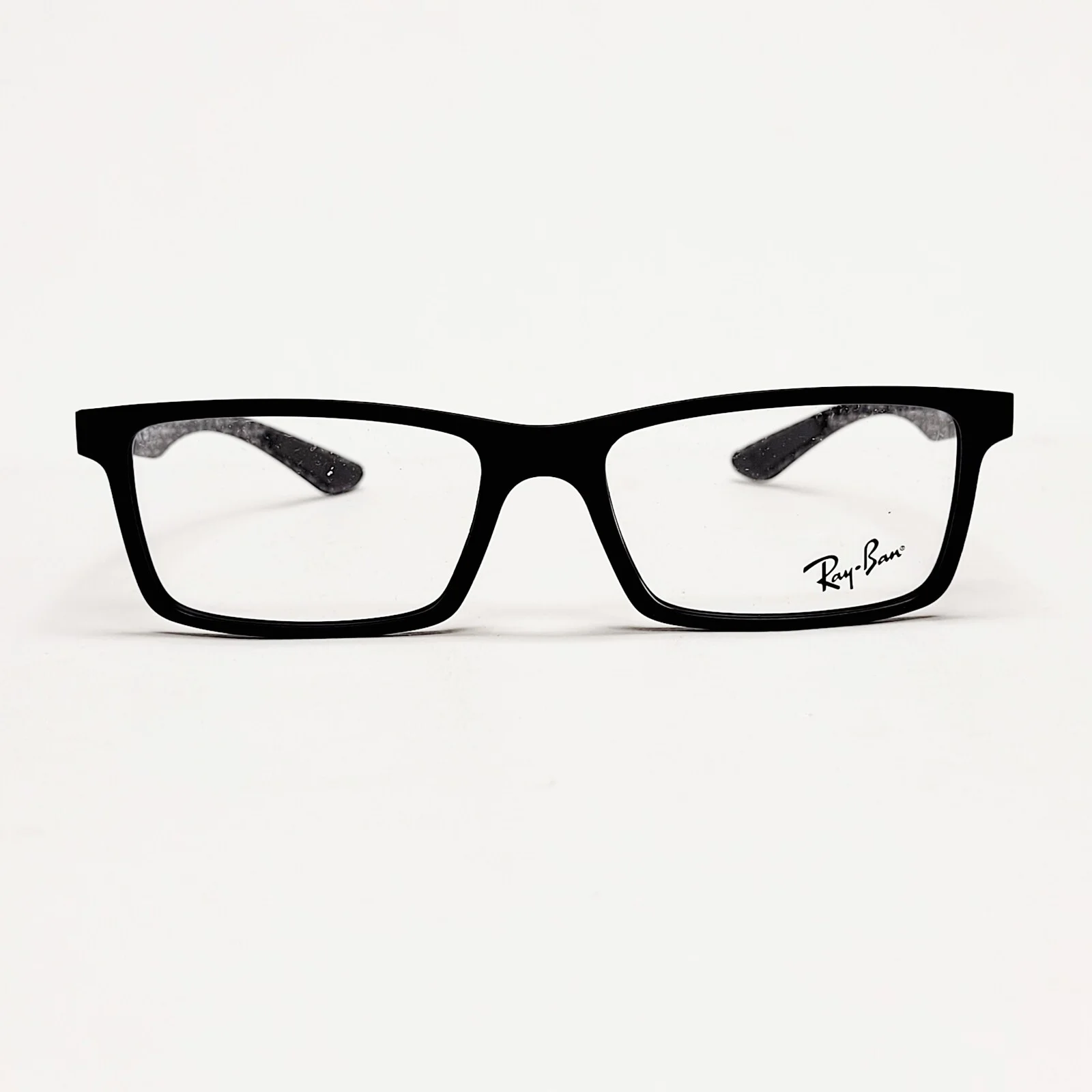 Ray Ban RB8901 Eyeglass Frames Rectangle Full Rim Eyewear Gloss Black 53-17 145