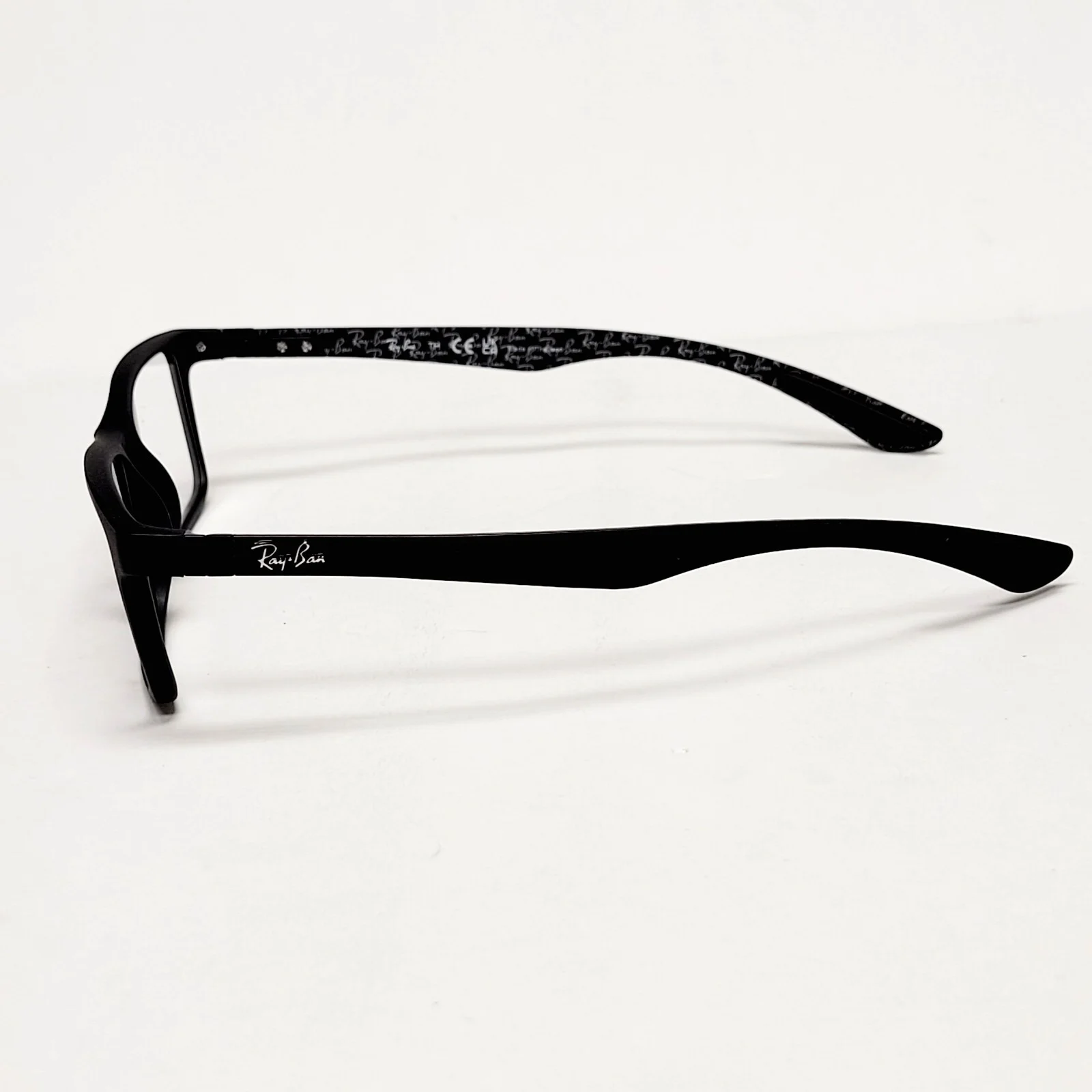Ray Ban RB8901 Eyeglass Frames Rectangle Full Rim Eyewear Gloss Black 53-17 145 3