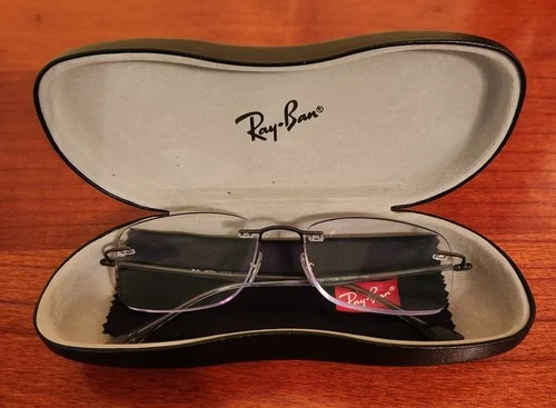 Ray Ban Rimless Titanium Eyeglasses Frame