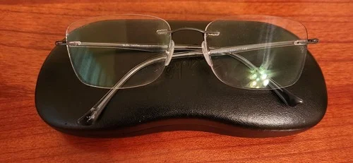 Ray Ban Rimless Titanium Eyeglasses Frame 2