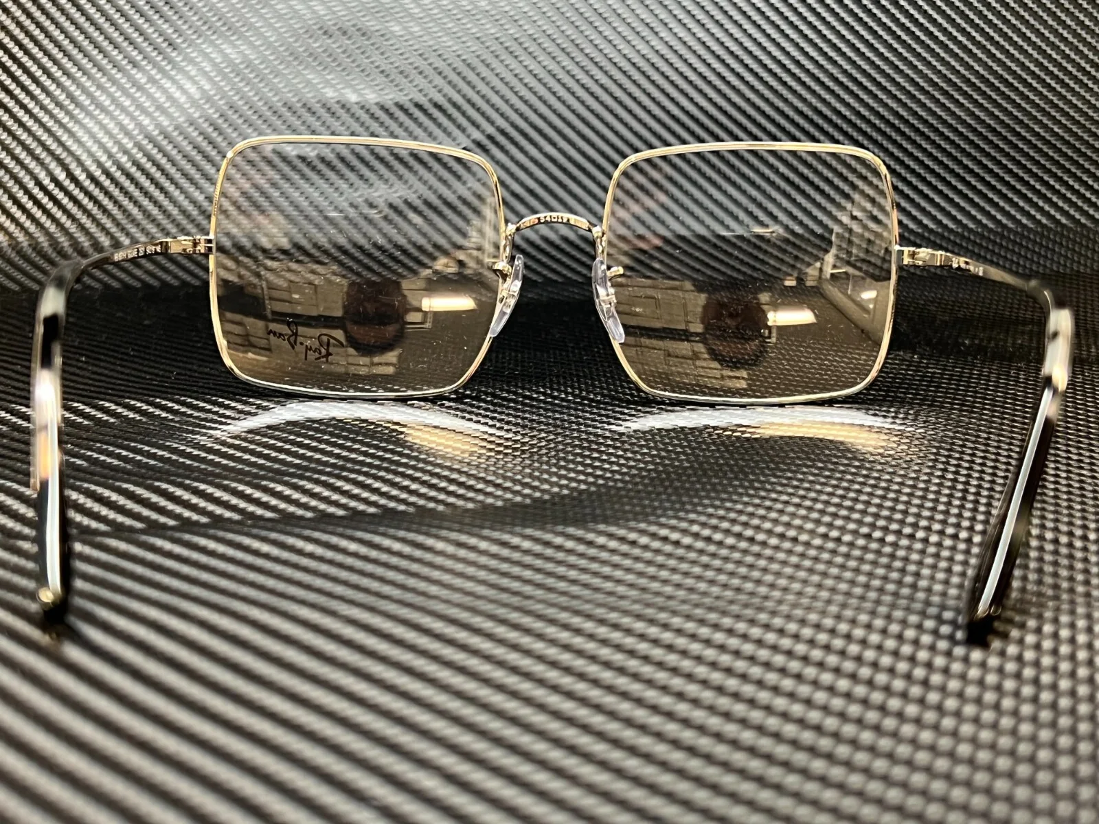 RAY BAN RX1971V 2501 Silver Square 54 mm Women 4