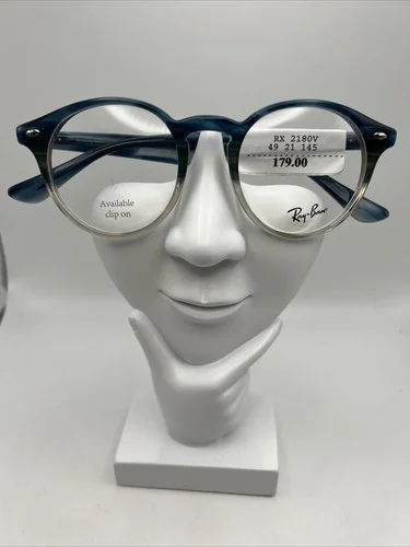 Ray-Ban RX2180-V Authentic Eyeglasses Frames 49-21-145 Gradient Turquoise
