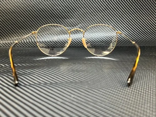 RAY BAN RX3447V 2500 Gold Round 47 mm Unisex Eyeglasses 4