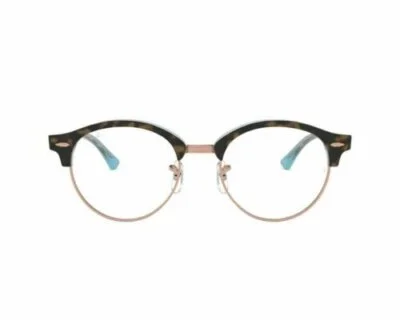 Ray-Ban RX4246V Clubround Round Prescription Eyeglass Frames 49mm