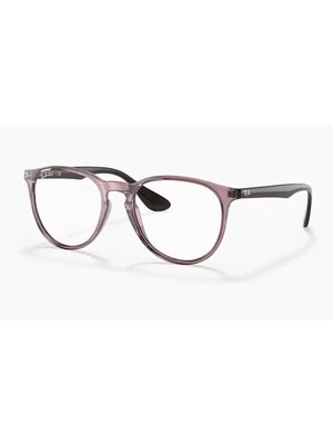 Ray-Ban RX7046 Erika Transparent Violet 51-18-140 Phantos Full Rim Eyeglasses