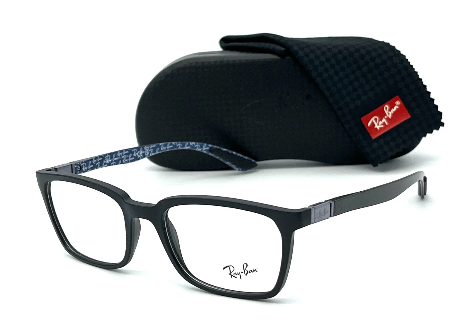 Ray Ban RX8906 5196 Matte Black / Demo Lens 52mm Eyeglasses RB8906