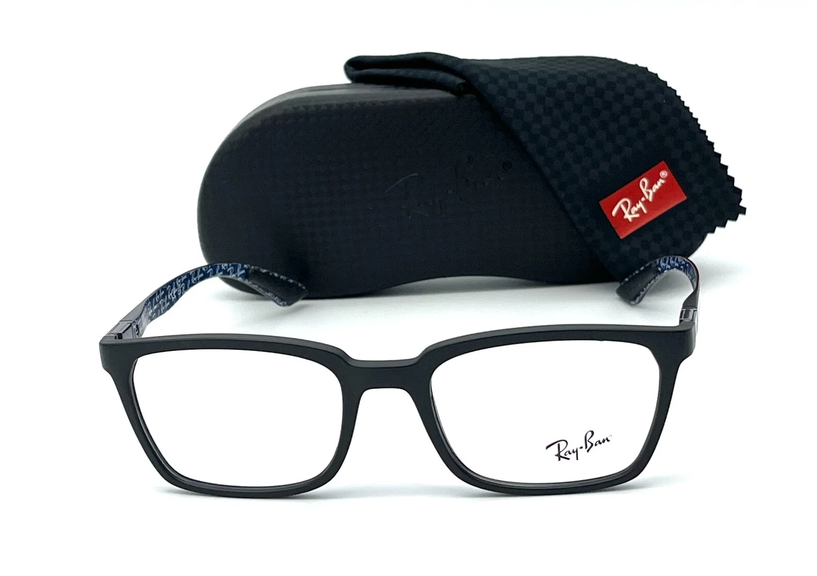 Ray Ban RX8906 5196 Matte Black / Demo Lens 52mm Eyeglasses RB8906 2