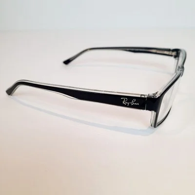 Ray Ban Square Eyeglasses Frames and None Perscription Lenses 2