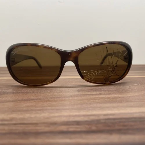 RAY BAN Sunglasses Eye Glasses FRAME Made In Italy - Tortoise Shell 2