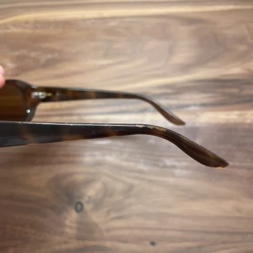 RAY BAN Sunglasses Eye Glasses FRAME Made In Italy - Tortoise Shell 4