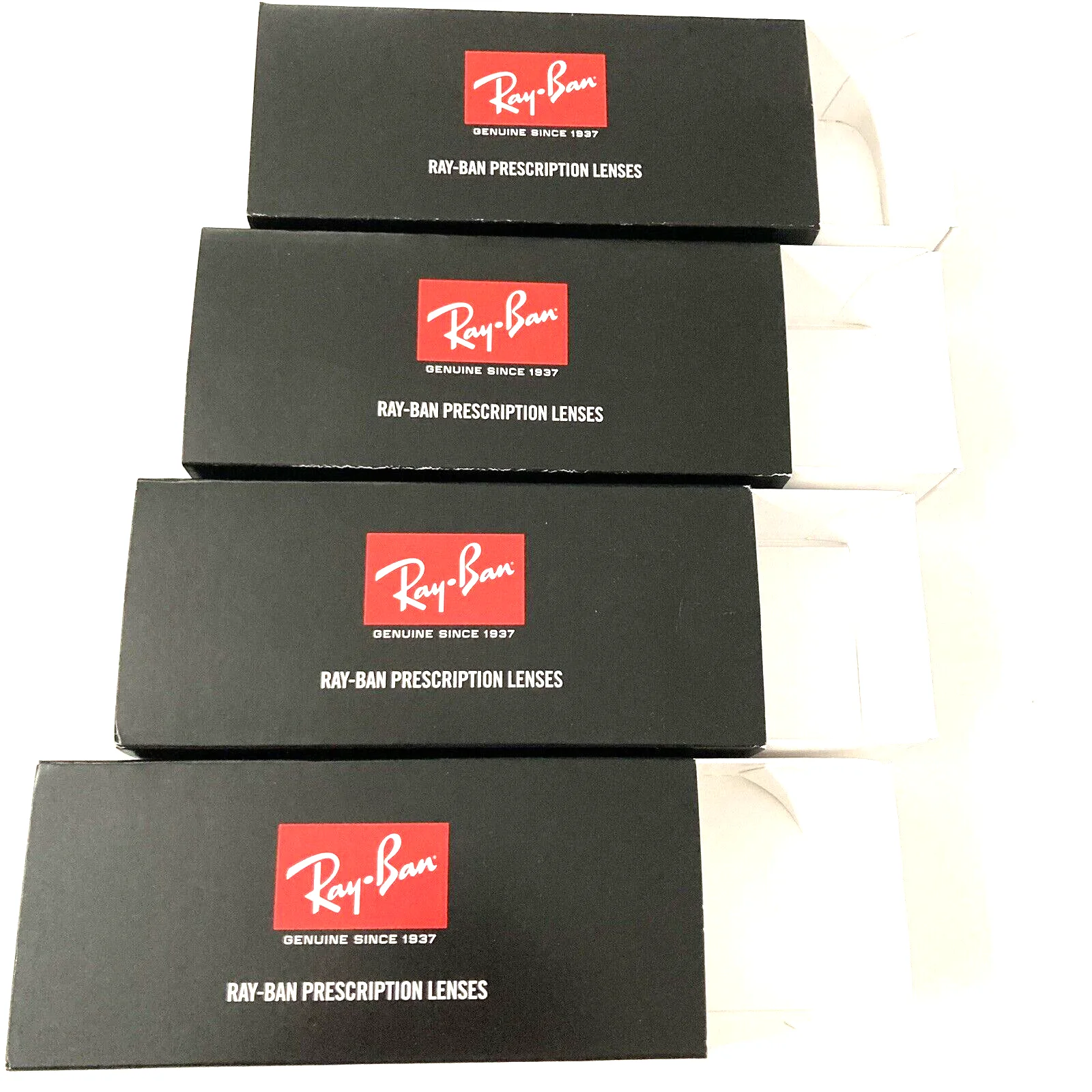 Ray Ban Sunglasses Eyeglasses ~ Reseller Lot of 4 ~ Empty Storage or Gift Boxes