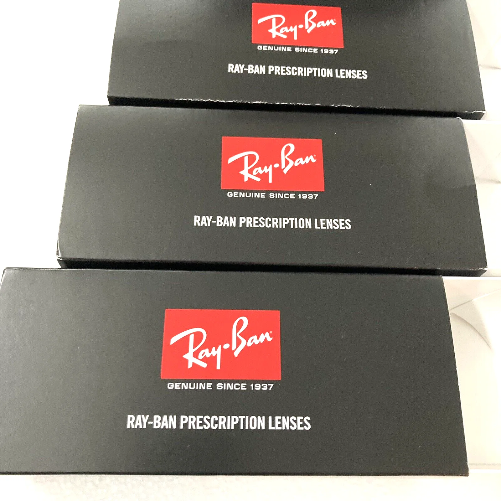 Ray Ban Sunglasses Eyeglasses ~ Reseller Lot of 4 ~ Empty Storage or Gift Boxes 3