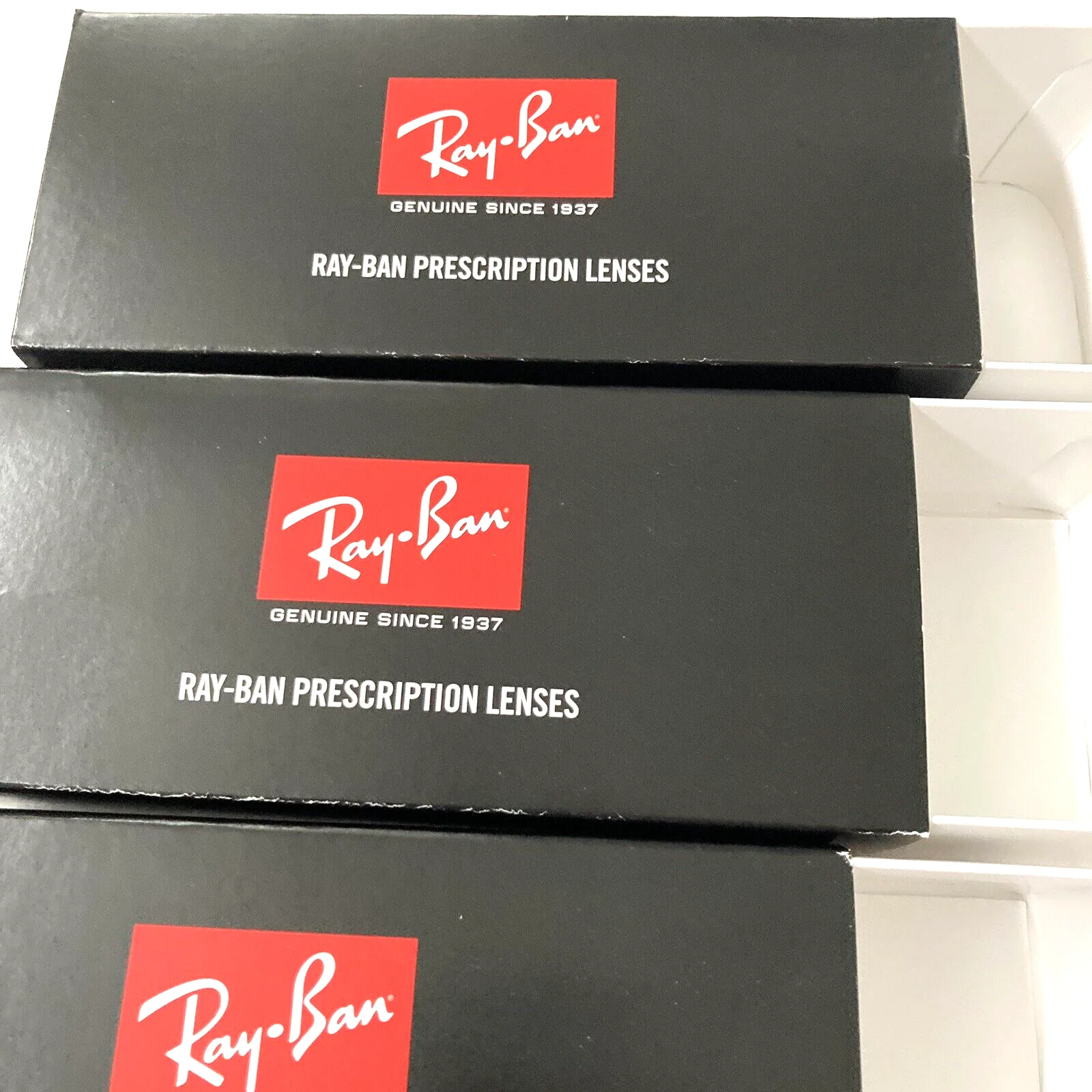 Ray Ban Sunglasses Eyeglasses ~ Reseller Lot of 4 ~ Empty Storage or Gift Boxes 4