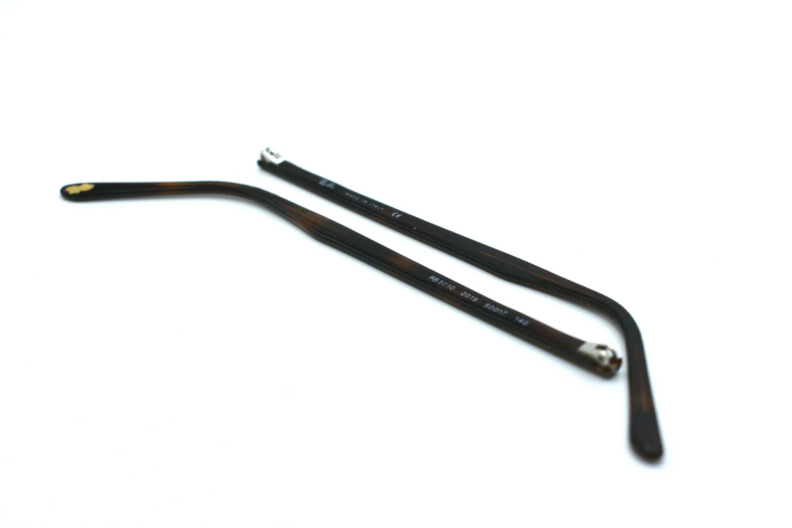 Ray-Ban Temple Replacement PARTS RB 5010 2019 50[]17 140 Brown Eyeglasses #1366 2