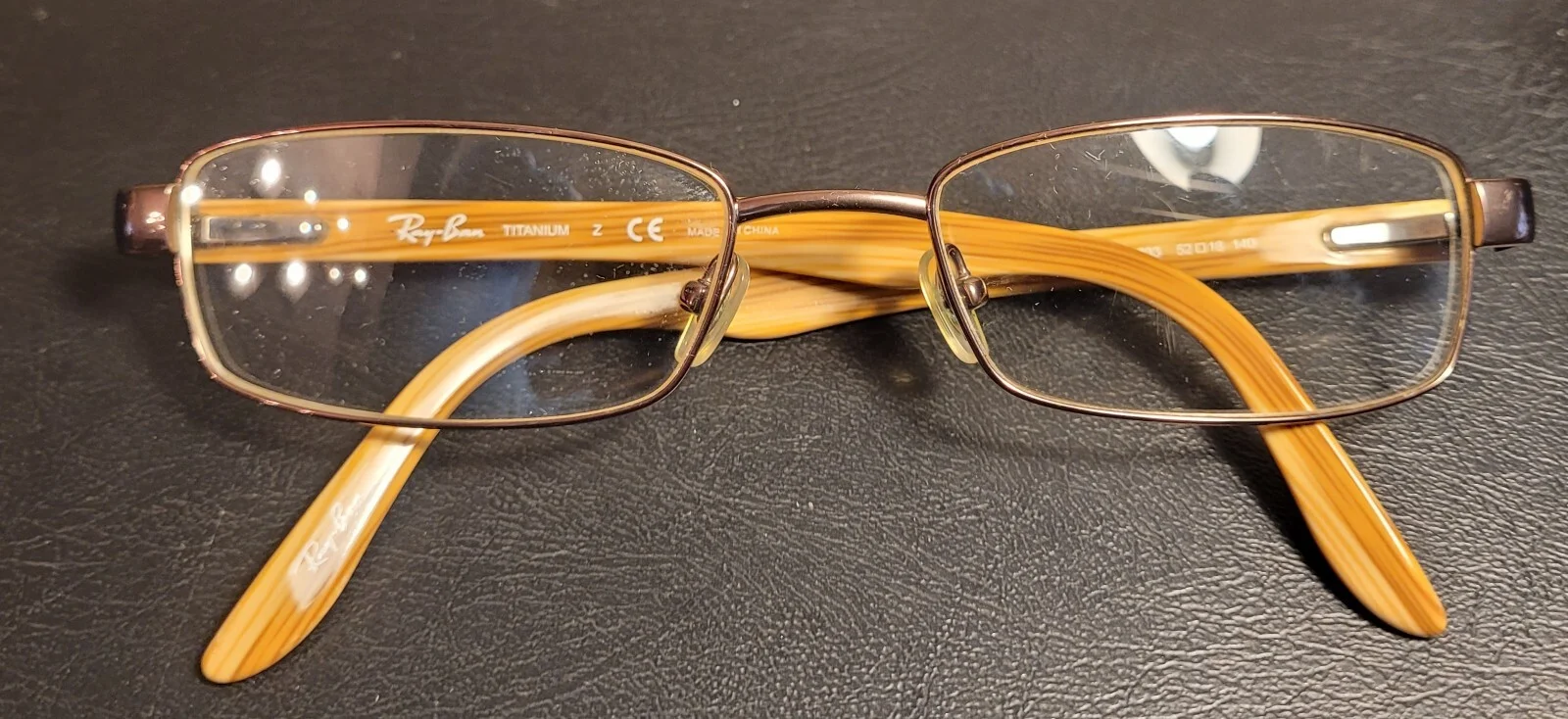 Ray Ban Titanium RB8581 1033 52-18- 140 Eyeglasses/Frames only 4