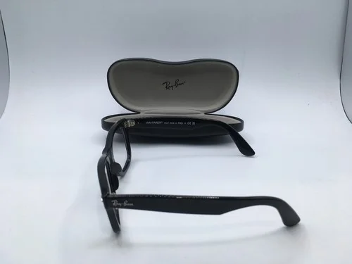 Ray-Ban WAYFARER EASE Unisex Black Frame Demo Lens Square Eyeglasses 50MM 3