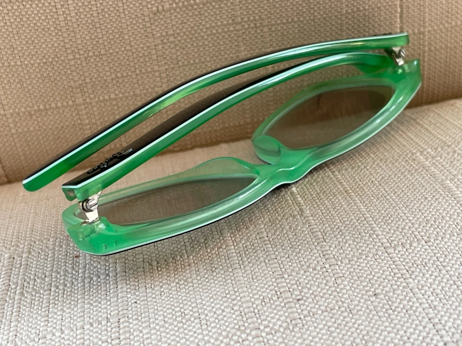 Ray-Ban Women Eyeglasses Black/Green Tone RB1528 for small face 48[]16 130 4