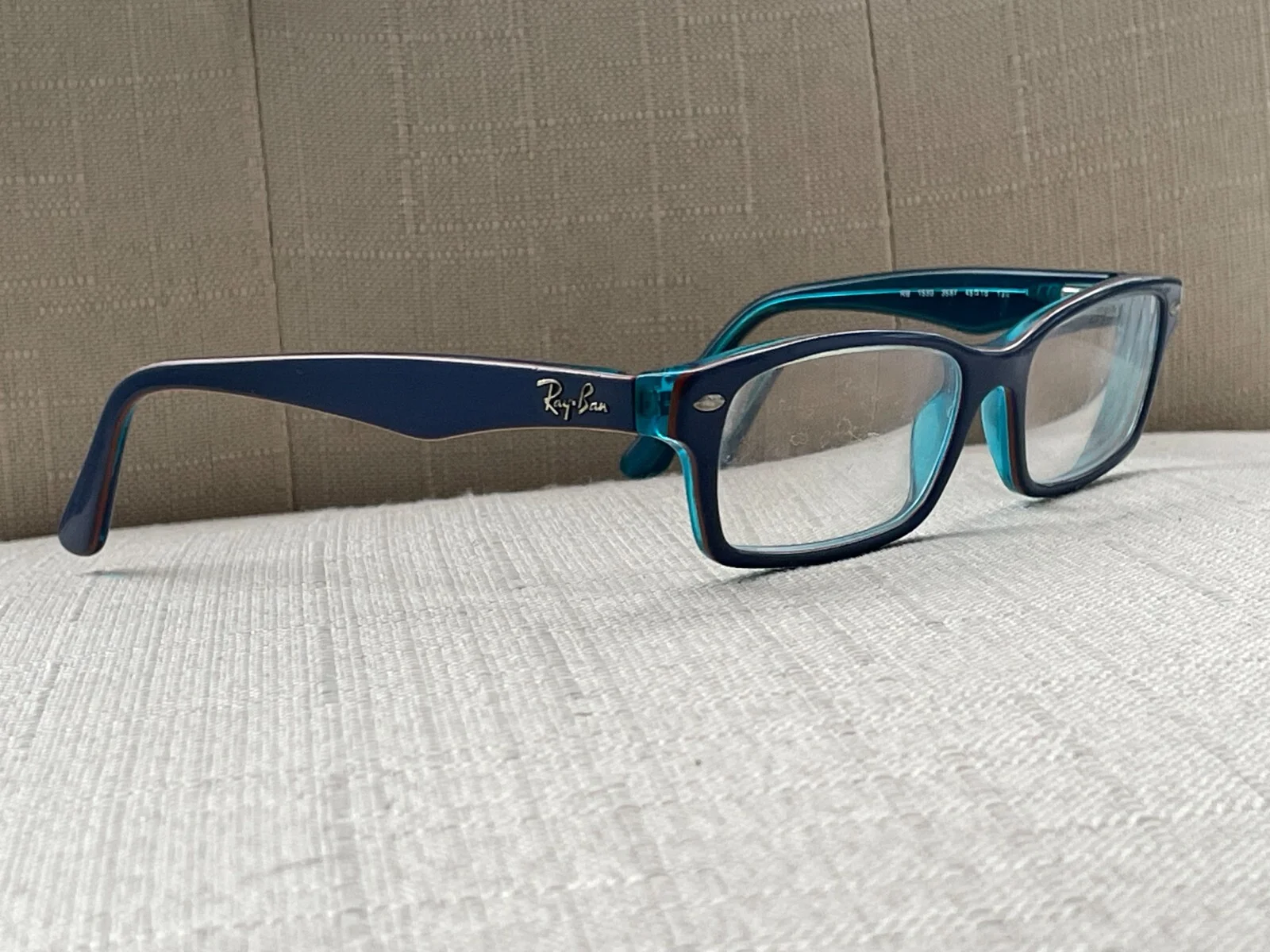 Ray-Ban Women Eyeglasses Frame Blue RB1530 48[]16 130 for small face 2