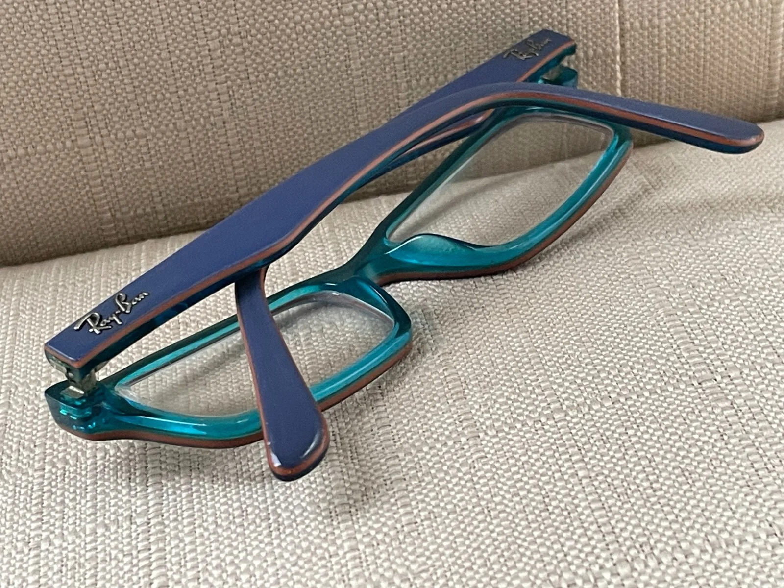 Ray-Ban Women Eyeglasses Frame Blue RB1530 48[]16 130 for small face 4
