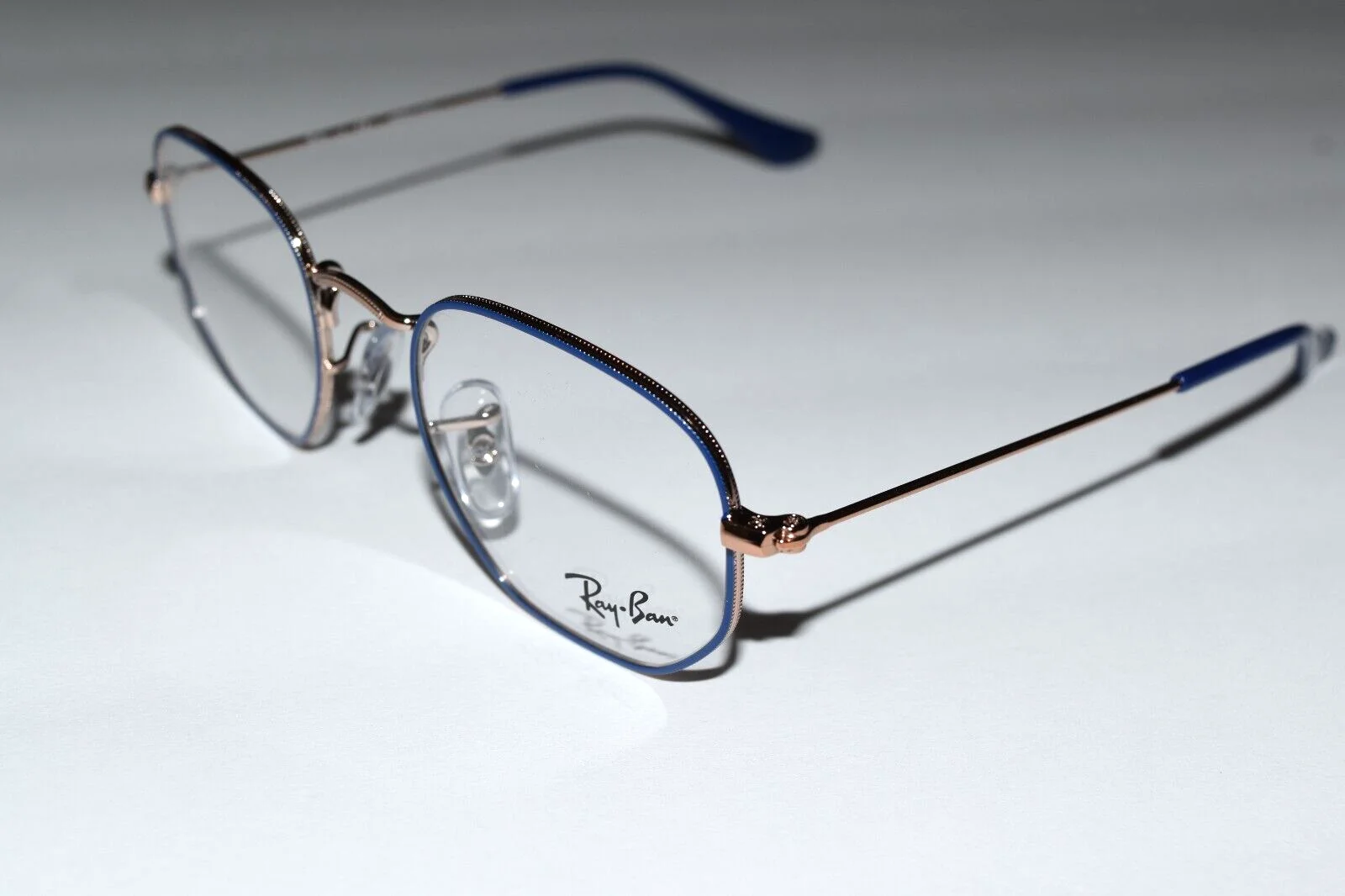 Ray-Ban XS Blue Copper Hexagonal RB9541V 4063 Rx Junior 44-19-130 Eyeglasses 2