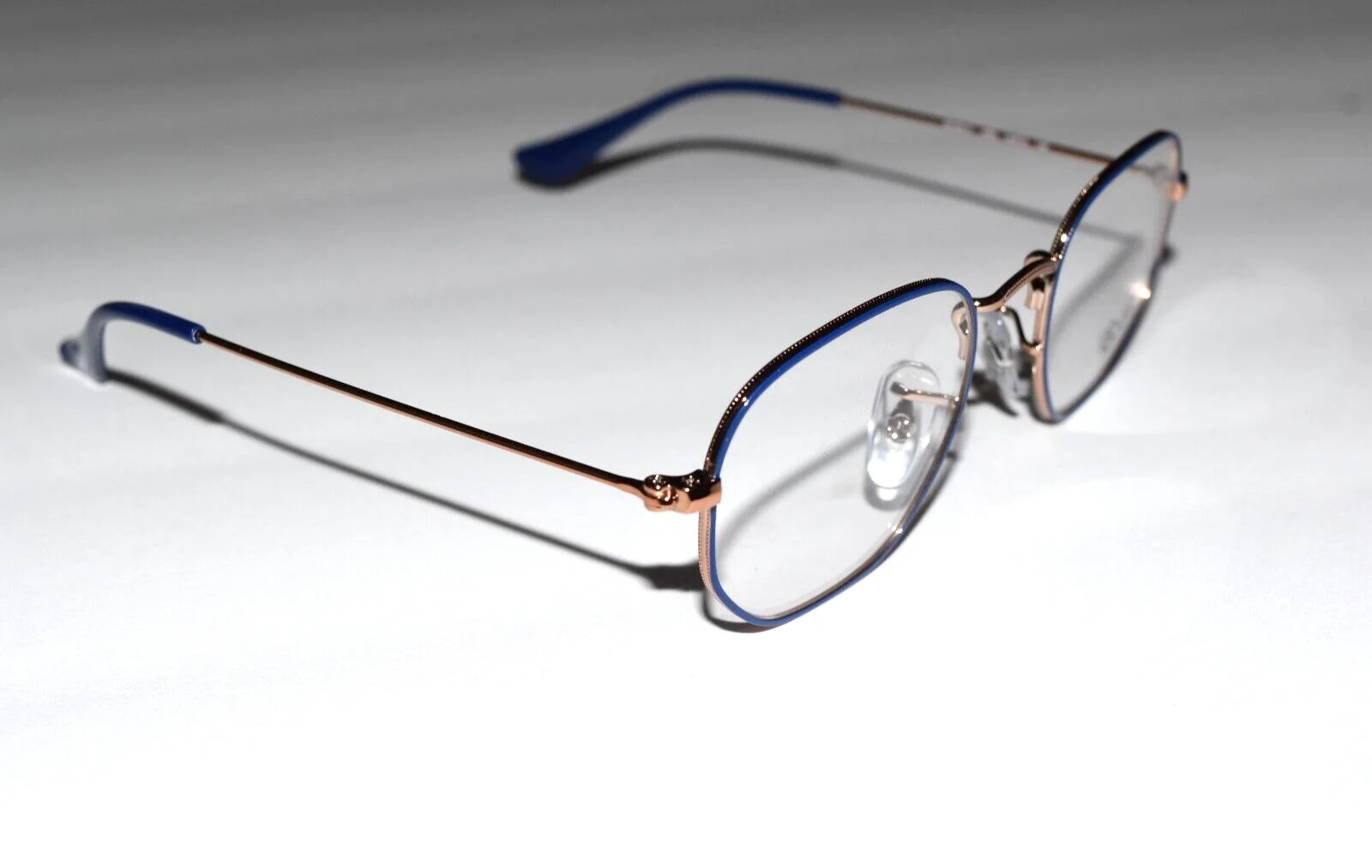 Ray-Ban XS Blue Copper Hexagonal RB9541V 4063 Rx Junior 44-19-130 Eyeglasses 4