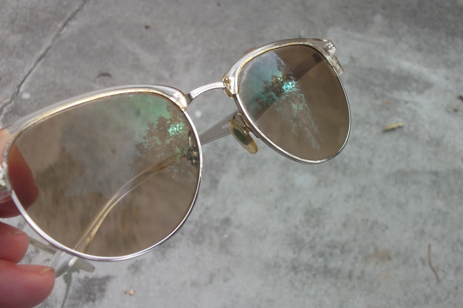 Ray Bans RB6396 Silver Eyeglass Frames with Case 3