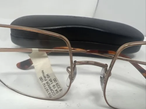 RAYBAN RB1971-V Square 2943 54/19 145 Rose Gold Eyeglass Frames E51 3