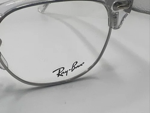 RAYBAN RB5154 700 White Transparent 49/21 Men’s Eyeglass Frames AB124 3