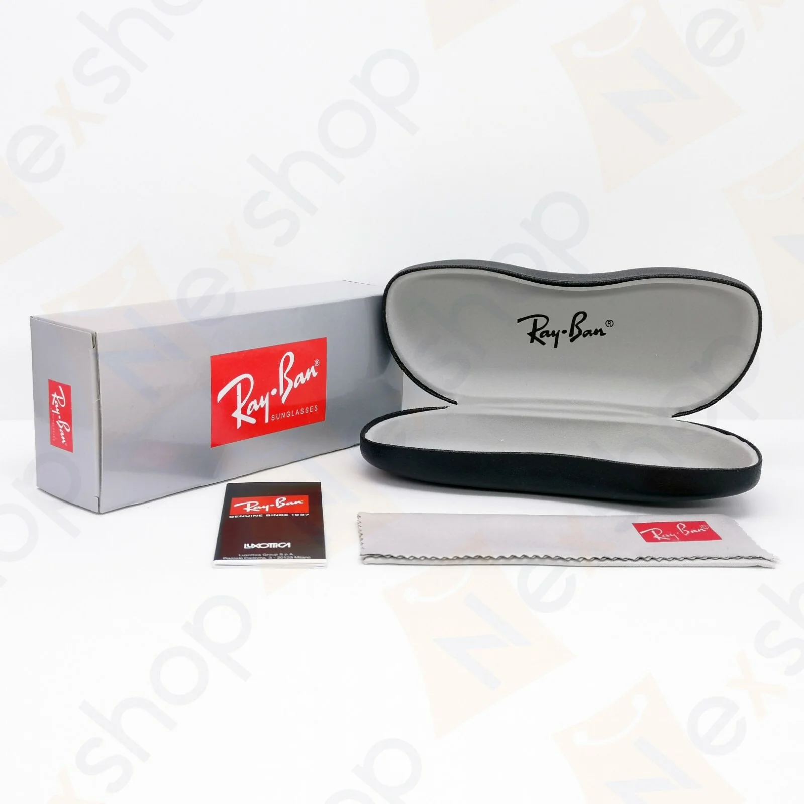 Rayban Sunglasses Eyeglasses Optical Hard Case with Cleaning Cloth & Gift Box 4