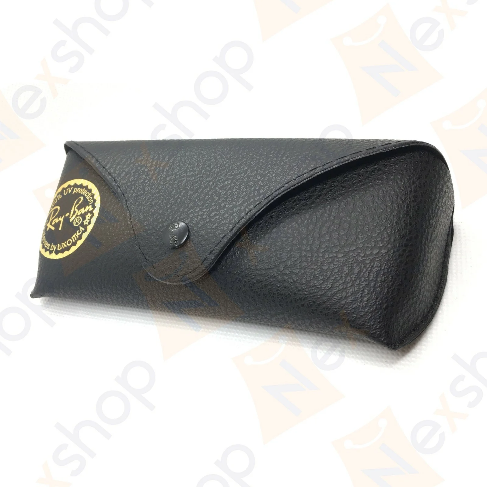 Rayban Sunglasses Eyeglasses Soft Leather Black Case w/ Cleaning Cloth & GiftBox 3