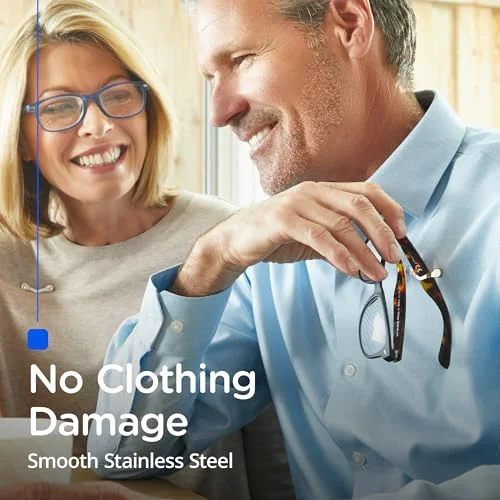 ReadeRest Magnetic Eyeglass Holder Stainless Steel - NEW 4