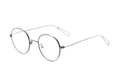 Readers.com Reading Glasses: The Alchemy Metal Round Gunmetal Gray +2.00 Unisex