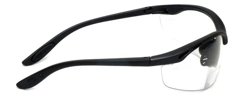 Readers.com The Cooper Bifocal Safety Reader +3.00 Matte Black Frame with Clear 3