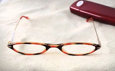 Reading Eye Glasses Cheaters Magnivision Rose Tortoise Shell +1.50 # 521 W Case