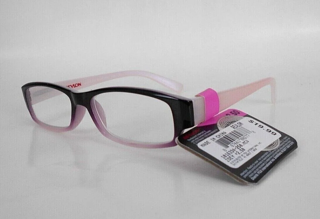 READING GLASSES FASHION EYEGLASSES REVLON ZOEY- PURPLE for WOMEN - MSRP $19.99 3