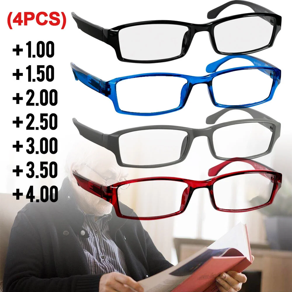 Reading Glasses For Mens Womens Anti Blue Light Presbyopic Lens Reader Eyewear 2