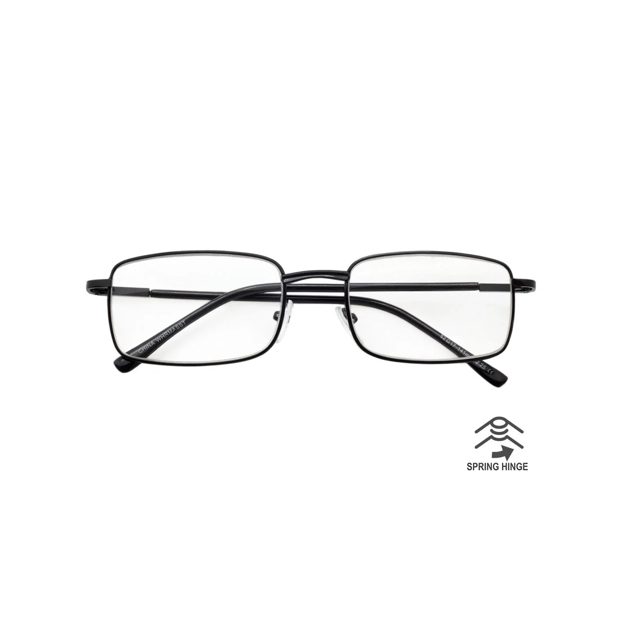 Reading Glasses Mens Womens 4 Pack Metal Frame Readers Eyeglasses Spring Hinge 2