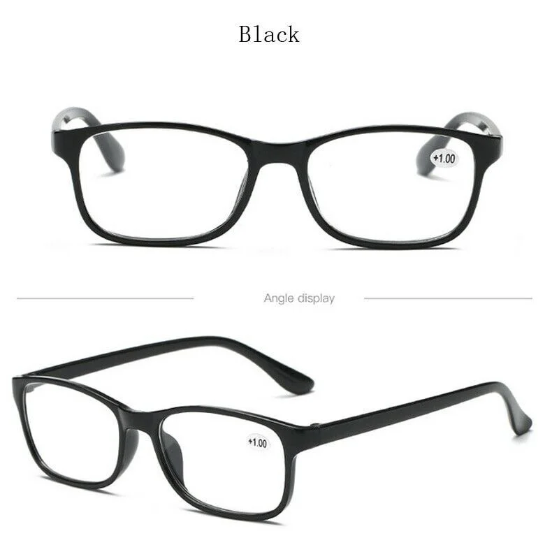 Reading Glasses Mens Womens Unisex Readers Eyeglasses 4 Pack Glasses New Square 2