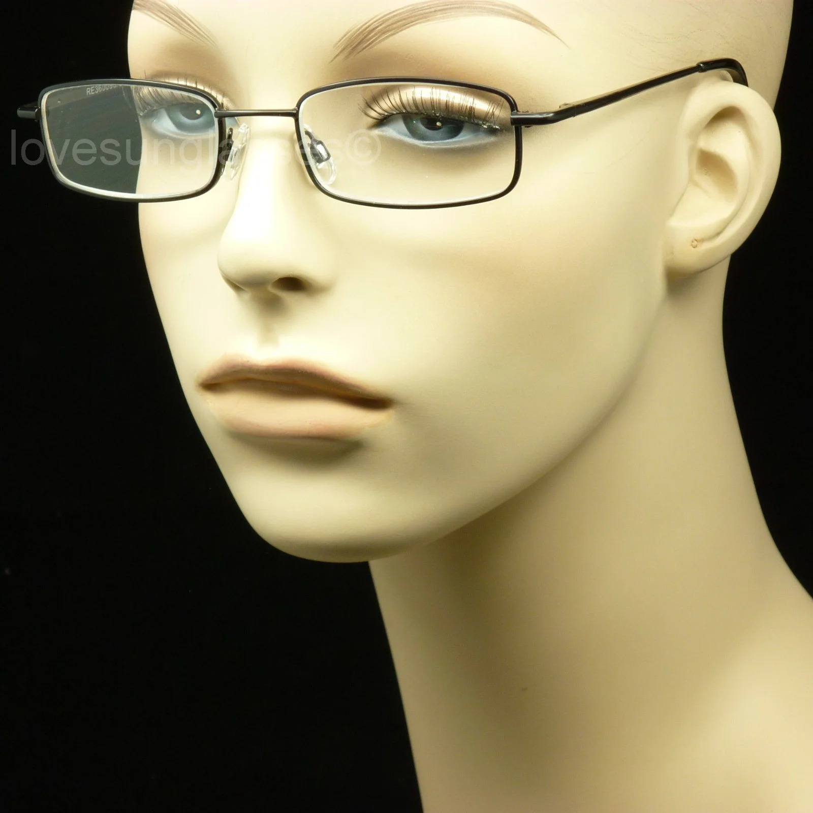 Reading glasses spring hinge 4 pair clear large lens pack power new black + 2
