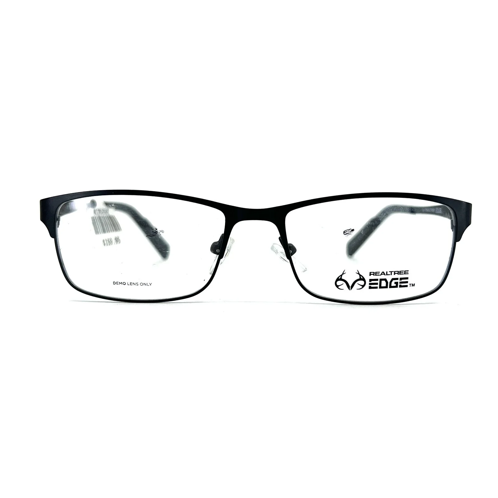 Realtree EDGE R708 blk Eyeglasses Frames Black Black Rectangular 53-17-140 2