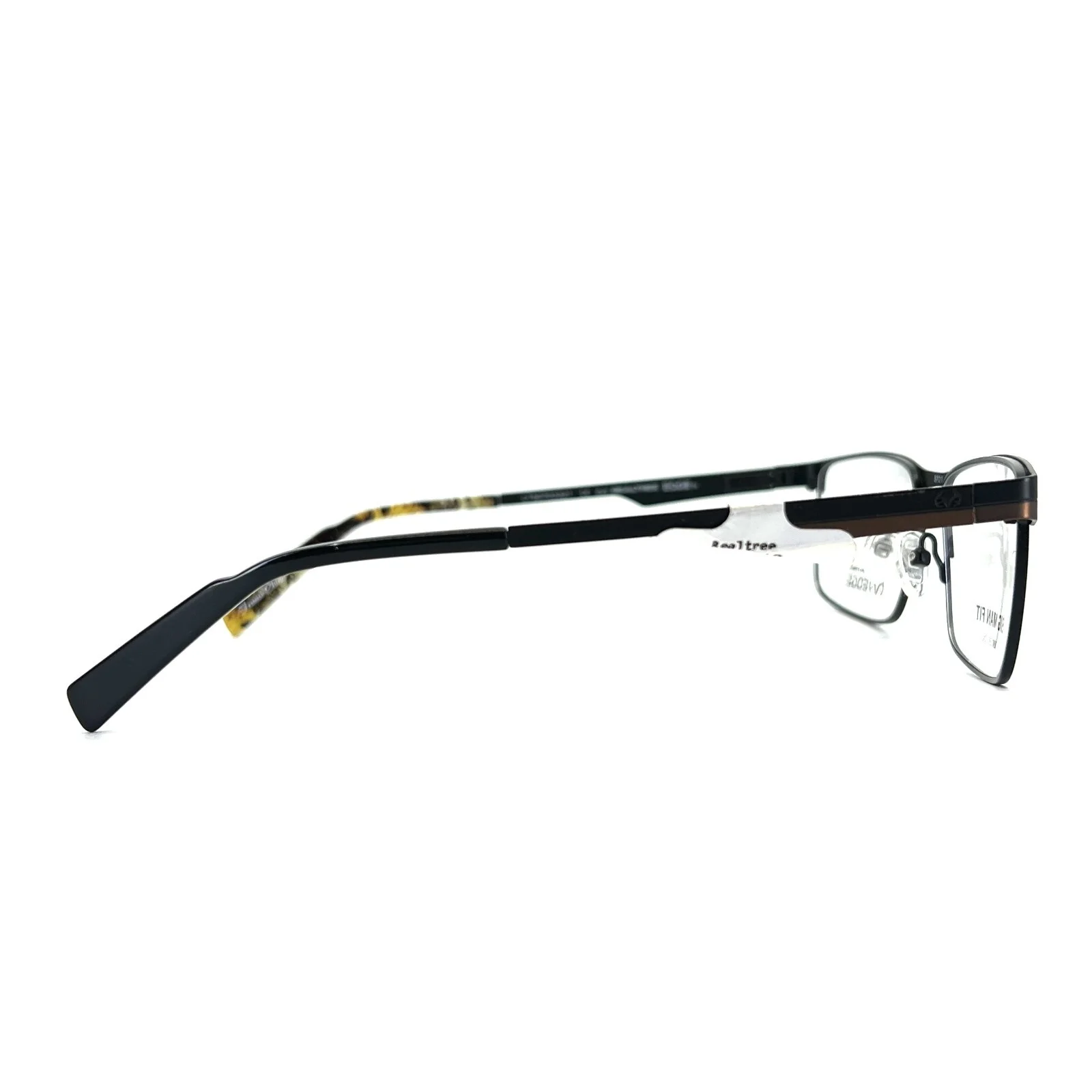 Realtree EDGE R736 BLK Eyeglasses Frames Black Black Rectangular 53-17-140 4
