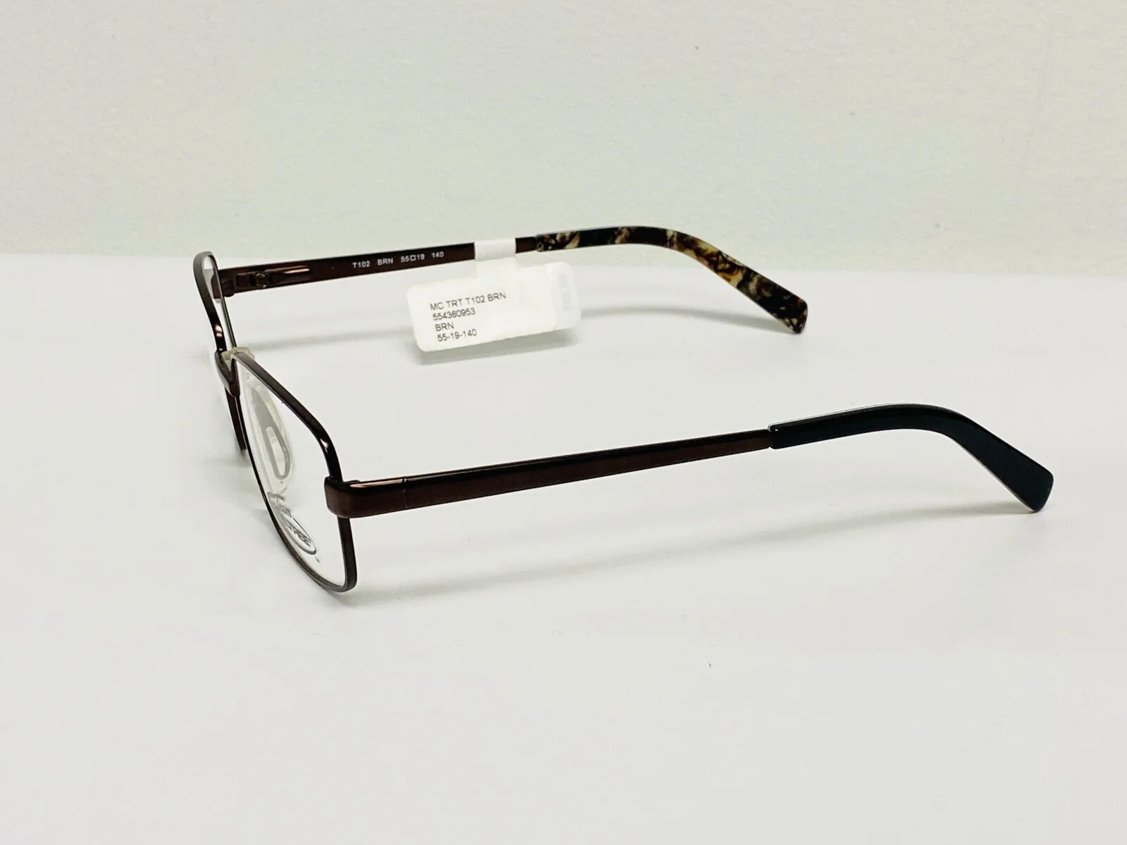 REALTREE XTRA CAMO BROWN T102 EYEGLASS FRAME - 55-19-140 2