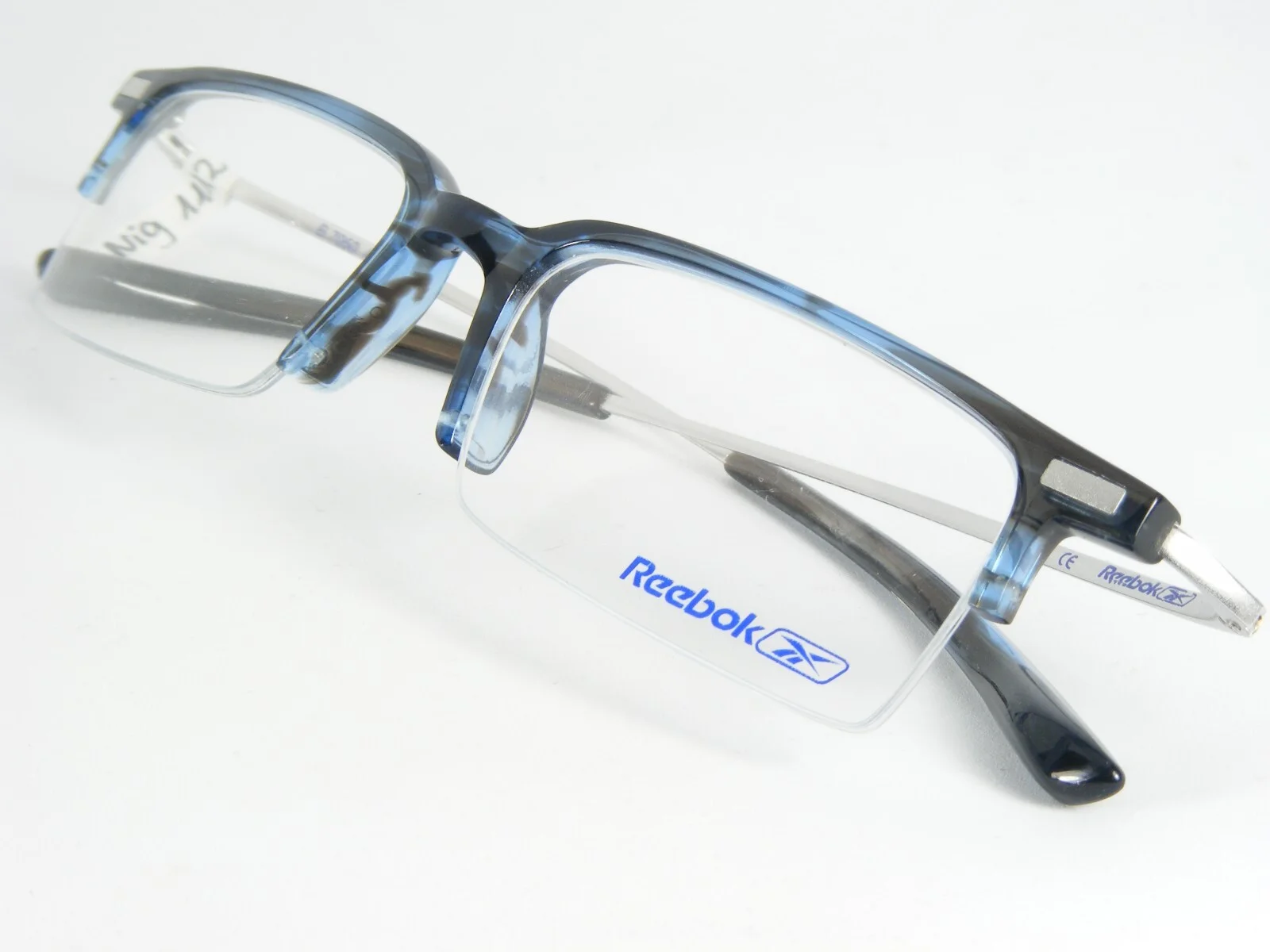 Reebok B7050 A BLUE /GREY EYEGLASSES GLASSES PLASTIC FRAME B 7050 49-17-140mm 4