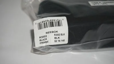 Reebok Eyeglasses Frame New Black R3002 52 16 140 2
