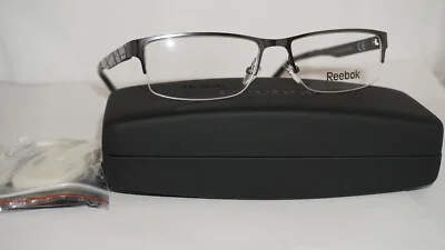 Reebok Eyeglasses Frame New Gunmetal R1016 53 16 140