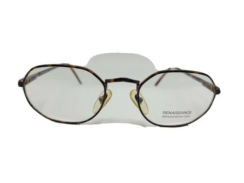 RENAISSANCE OWEN 2002 EYEGLASSES FRAME TORTOISE BROWN ITALY 52-21-140 RET$199.00