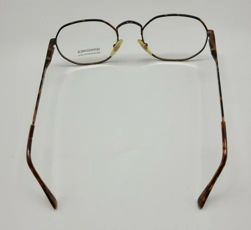 RENAISSANCE OWEN 2002 EYEGLASSES FRAME TORTOISE BROWN ITALY 52-21-140 RET$199.00 4