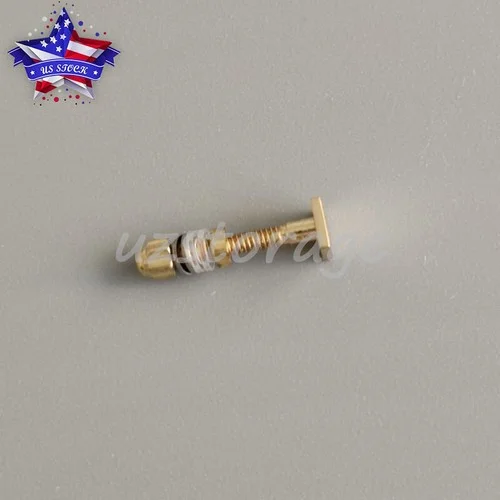 Replacement For Cartier Eyeglasses Frame Gold 3mm Big Size Square Screw & Bolt 3