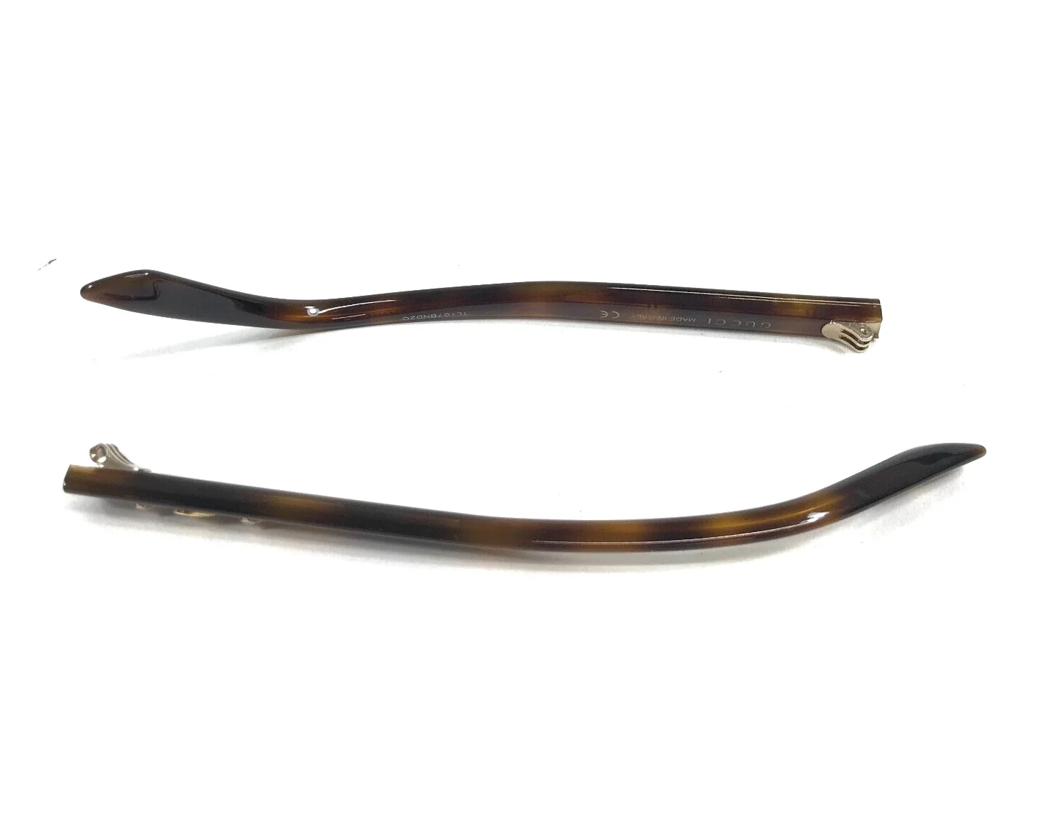 Replacement Screw-in Nose Pads for GUCCI Eyeglasses Sunglasses W/ Screws Gold 3